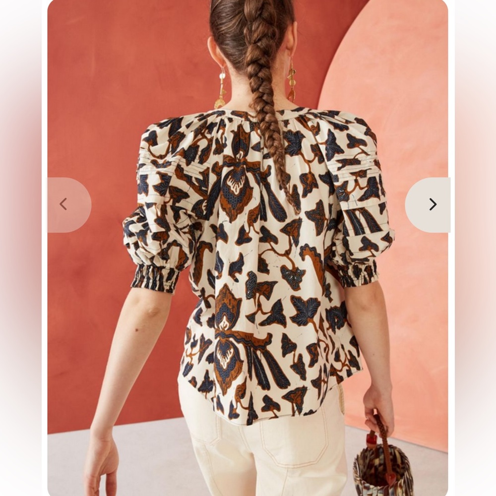 ULLA JOHNSON
ARIN TOP - BONE - Picture 3 of 11